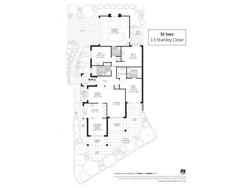 13 Stanley Close, St Ives NSW 2075 Floorplan