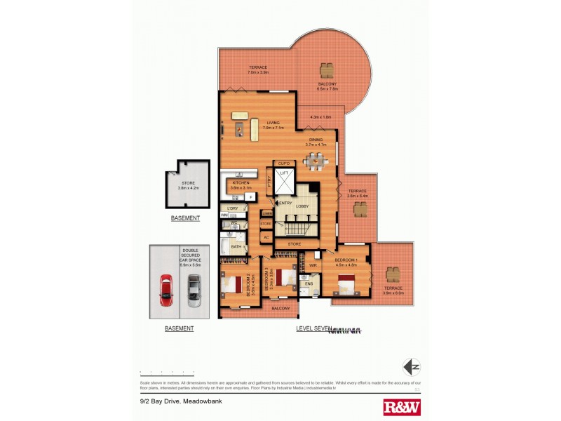 9/2 Bay Drive, Meadowbank NSW 2114 Floorplan