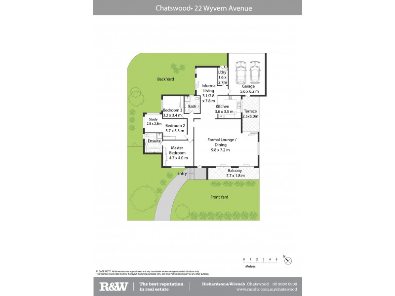 22 Wyvern Avenue, Chatswood NSW 2067 Floorplan
