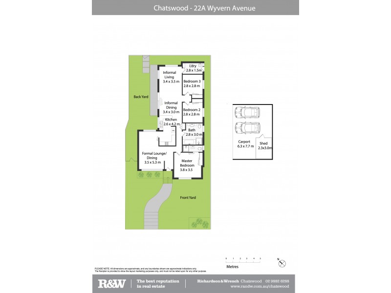 22A Wyvern Avenue, Chatswood NSW 2067 Floorplan