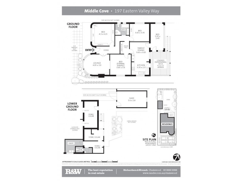 197 Eastern Valley Way, Middle Cove NSW 2068 Floorplan