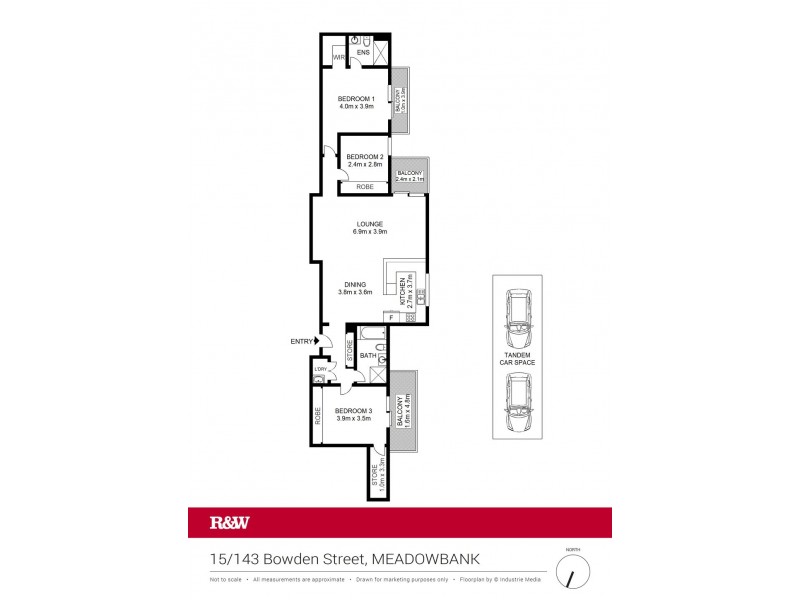 15/143 Bowden Street, Meadowbank NSW 2114 Floorplan