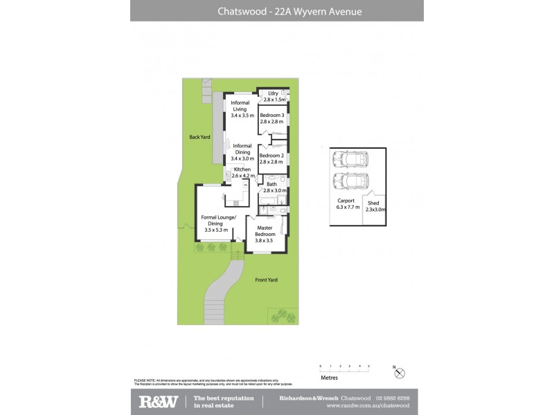 22A Wyvern Avenue, Chatswood NSW 2067 Floorplan