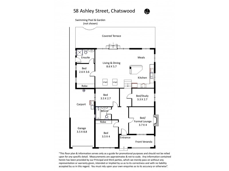 58 Ashley Street, Chatswood NSW 2067 Floorplan