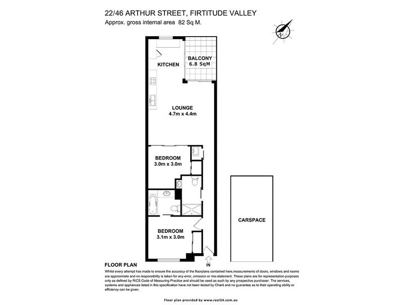 22/46 Arthur Street, Fortitude Valley QLD 4006