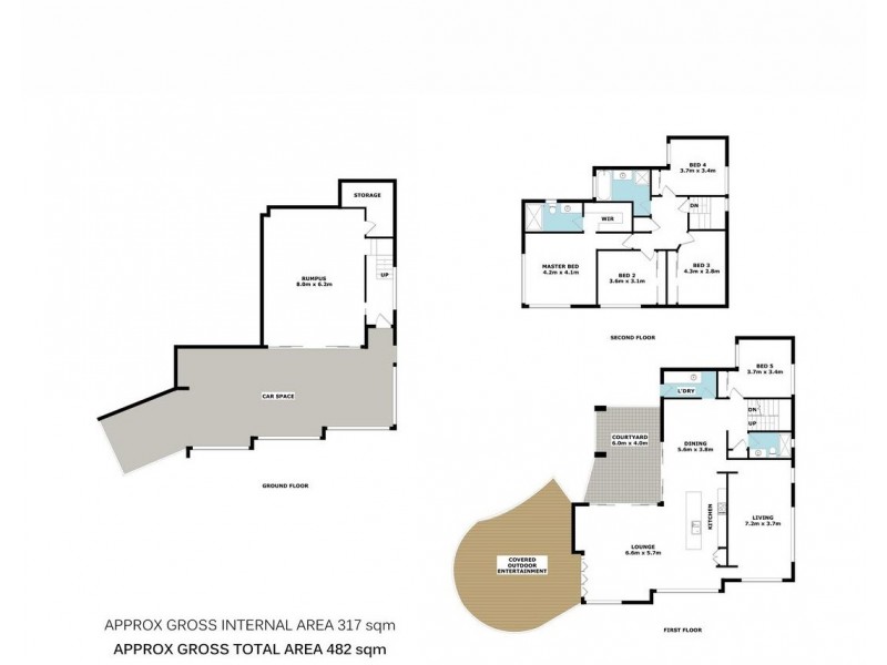 55 Rachael Street, Moorooka QLD 4105 Floorplan