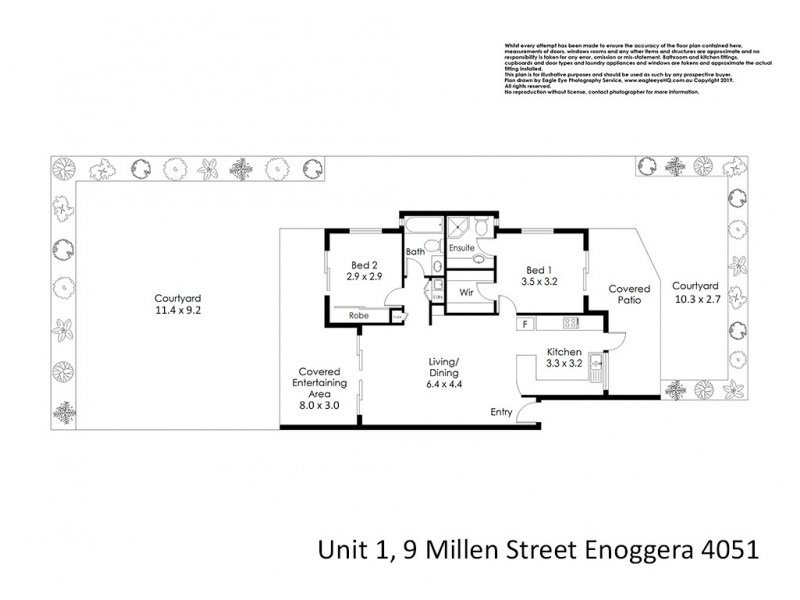 1/5-9 Millen Street, Enoggera QLD 4051 Floorplan
