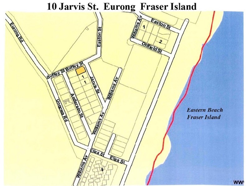 10 Jarvis Street, Eurong, Fraser Island, Hervey Bay QLD 4655
