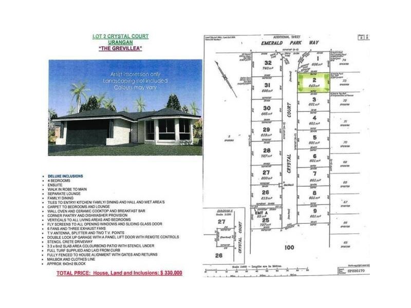 LOT 2 CRYSTAL CRT, Urangan QLD 4655