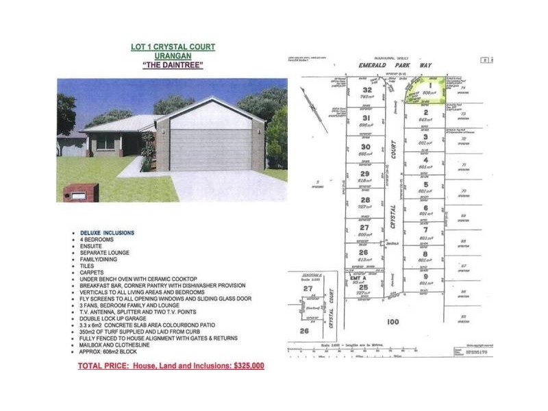 LOT 1 CRYSTAL COURT, Urangan QLD 4655