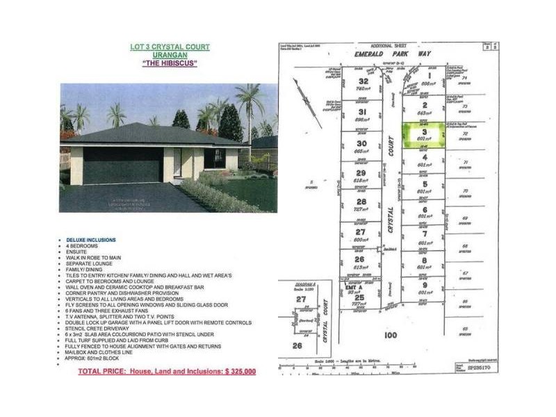 LOT 3 CRYSTAL COURT, Urangan QLD 4655