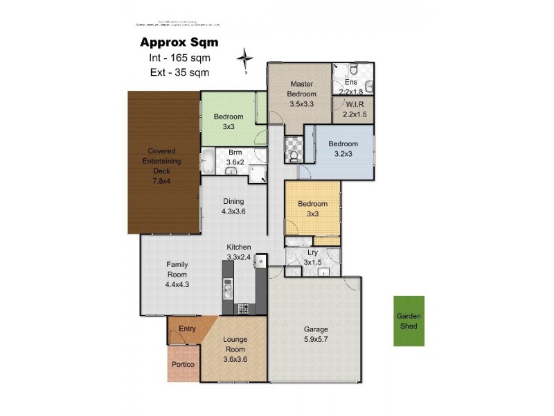 106 glass house, Kallangur QLD 4503 Floorplan