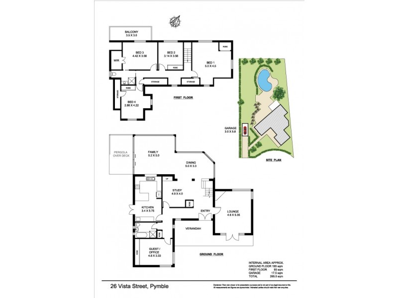26 Vista St, Pymble NSW 2073 Floorplan