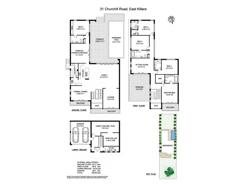 31 Churchill Road, East Killara NSW 2071 Floorplan