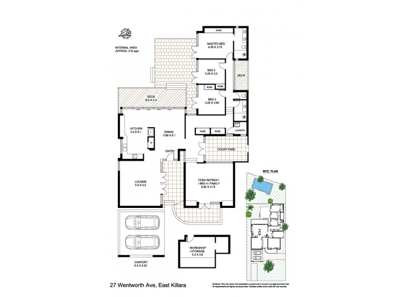 27 Wentworth Ave, East Killara NSW 2071 Floorplan