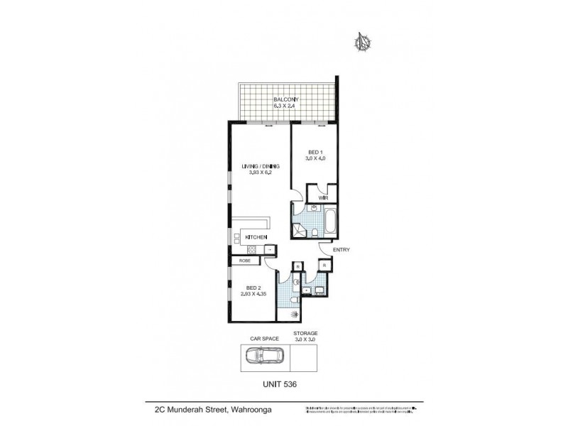 536/2C Munderah Street, Wahroonga NSW 2076