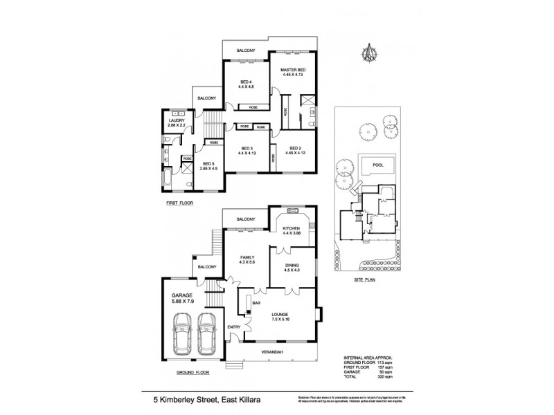 5 Kimberley Street, East Killara NSW 2071 Floorplan