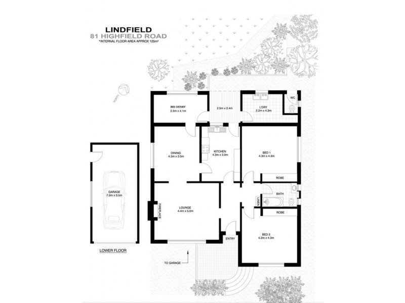 81 Highfield Road, Lindfield NSW 2070 Floorplan