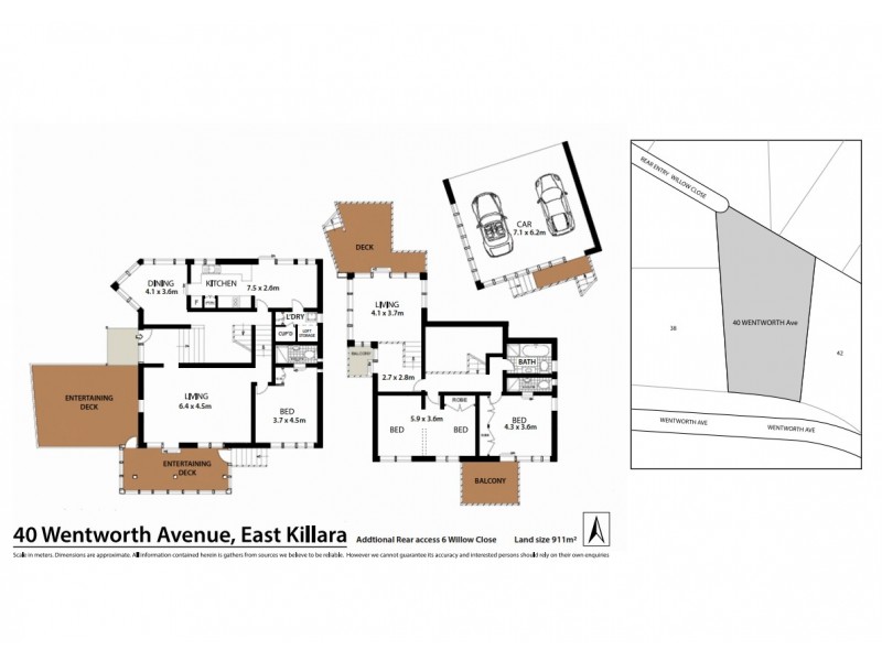 40 Wentworth Ave, East Killara NSW 2071 Floorplan