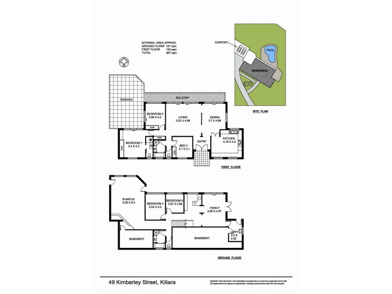 49 Kimberley St, East Killara NSW 2071 Floorplan