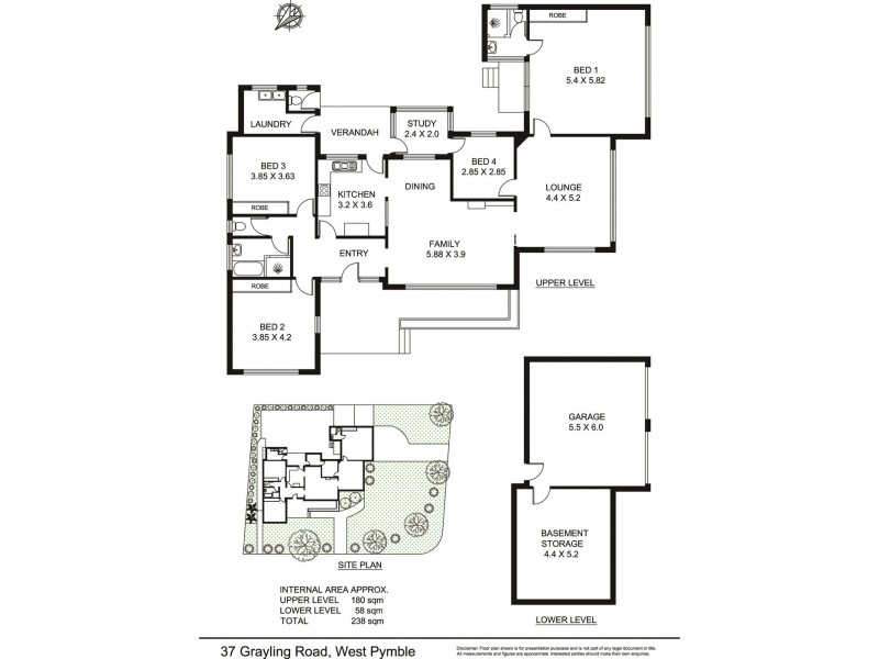 37 Grayling Road, West Pymble NSW 2073 Floorplan
