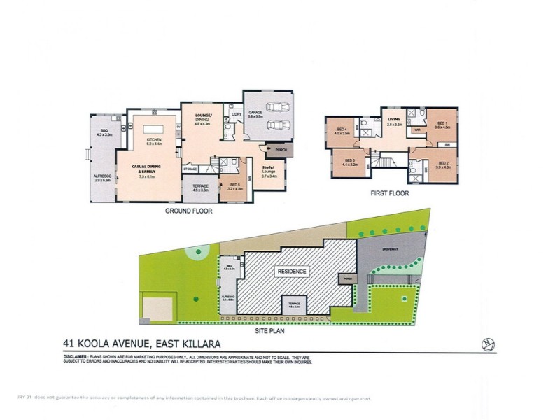 41 Koola Avenue, East Killara NSW 2071 Floorplan