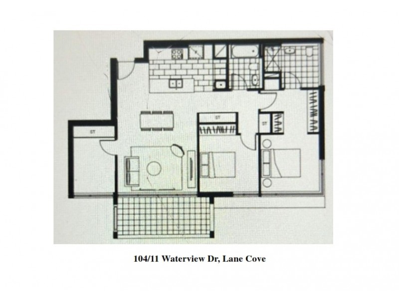 104/11 Waterview Drive, Lane Cove NSW 2066 Floorplan