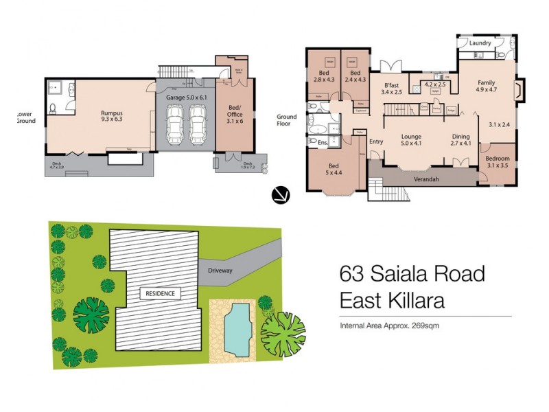 63 Saiala Road, East Killara NSW 2071 Floorplan