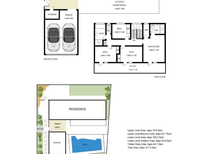 2 Murrumba Place, East Killara NSW 2071 Floorplan