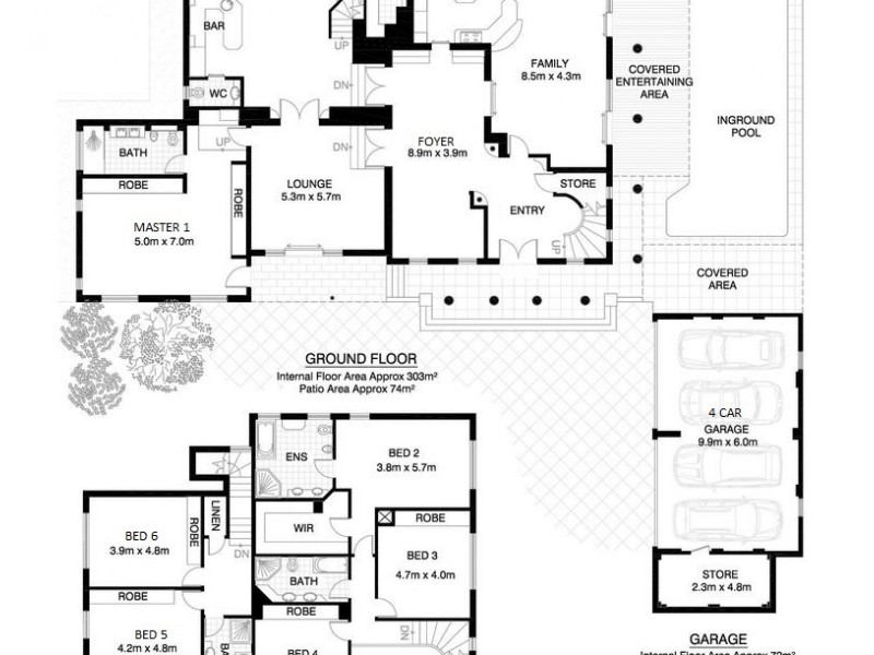 58-60 Athena Avenue, St Ives NSW 2075 Floorplan