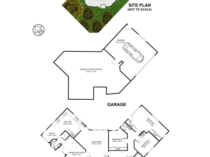 77 Bannockburn Road, Turramurra NSW 2074 Floorplan