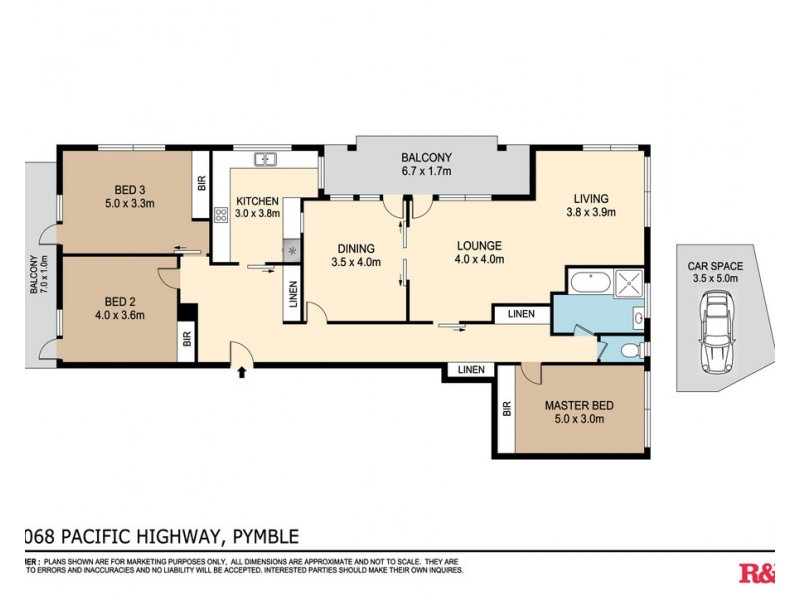 5/1068 Pacific Highway, Pymble NSW 2073 Floorplan