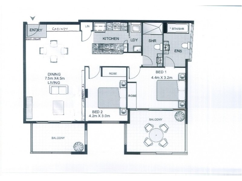 1122/6 Avon Road, Pymble NSW 2073 Floorplan