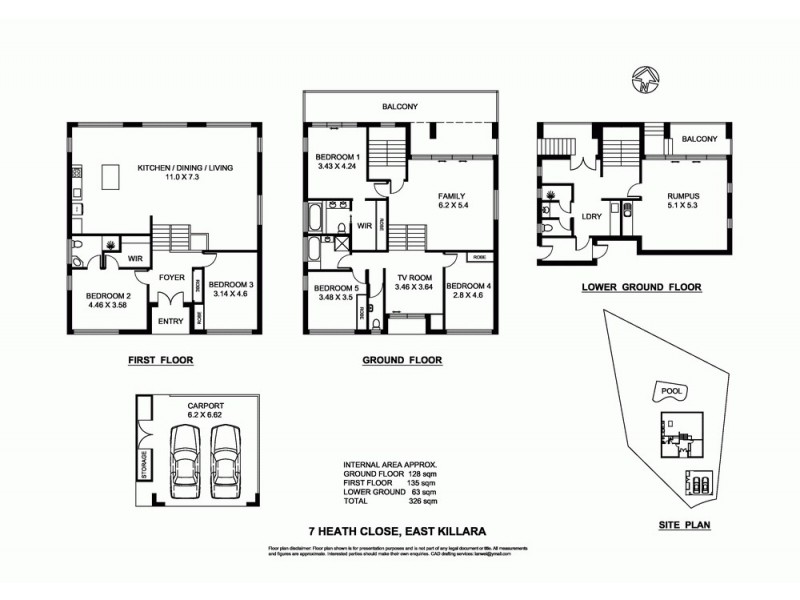 East Killara NSW 2071 Floorplan