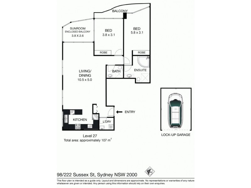 Sydney NSW 2000 Floorplan