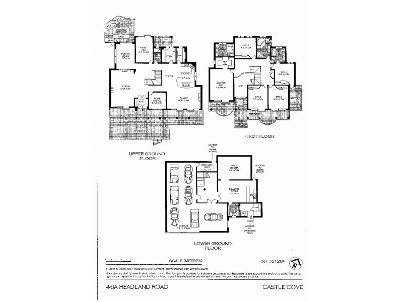 46a Headland Road, Castle Cove NSW 2069 Floorplan