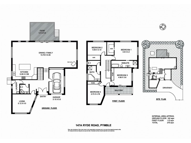 147a Ryde Rd, Pymble NSW 2073 Floorplan