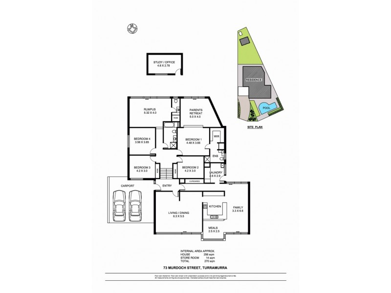 73 Murdoch Street, Turramurra NSW 2074 Floorplan