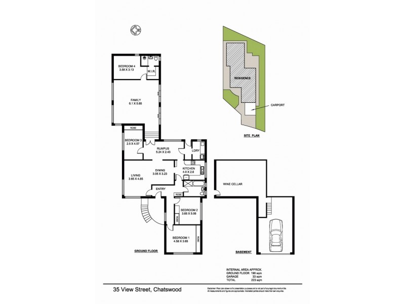 35 View Street, Chatswood NSW 2067 Floorplan