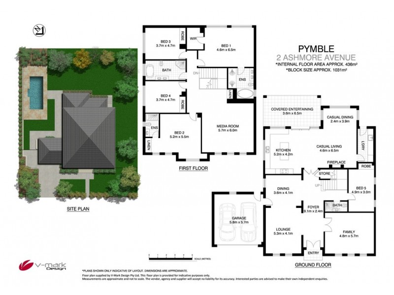 2 Ashmore Avenue, Pymble NSW 2073 Floorplan