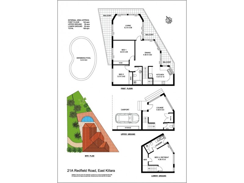 21A Redfield Road, East Killara NSW 2071 Floorplan