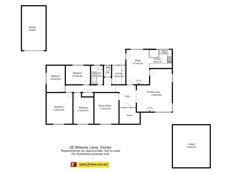 20 Wilsons Lane, Exeter NSW 2579 Floorplan