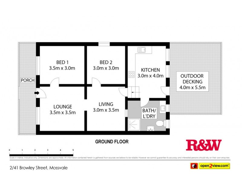2/41 Browley Street, Moss Vale NSW 2577 Floorplan