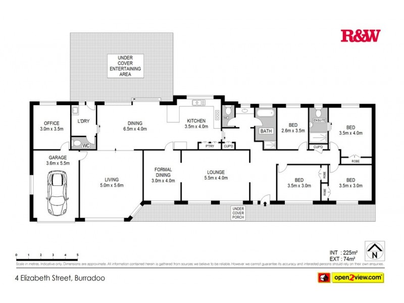 4 Elizabeth Street, Burradoo NSW 2576 Floorplan