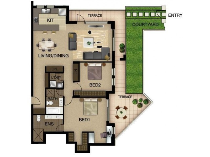 2/1 Parc Guell Drive, Campbelltown NSW 2560