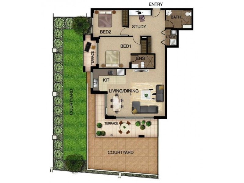 6/1 Parc Guell Drive, Campbelltown NSW 2560