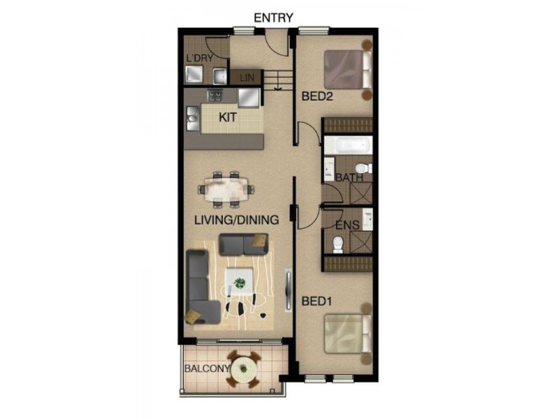 18/1 Parc Guell Drive, Campbelltown NSW 2560