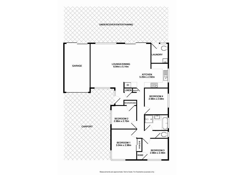 89 Hamlet Crescent, Rosemeadow NSW 2560 Floorplan