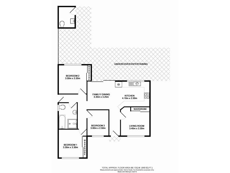 5 Orsino Place, Rosemeadow NSW 2560 Floorplan