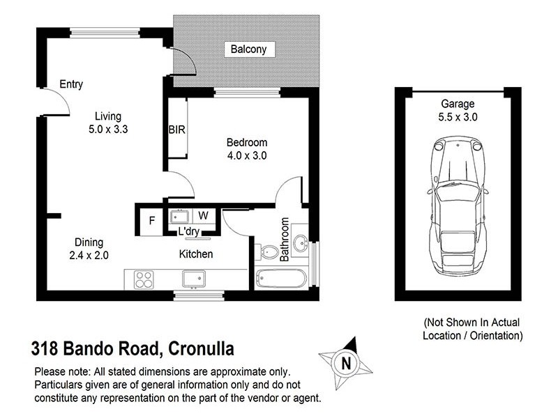 3/18 Bando Rd, Cronulla NSW 2230 Floorplan